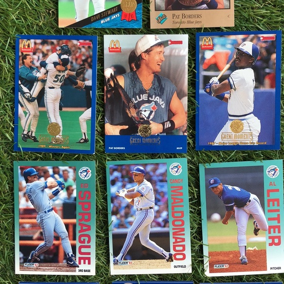 Vintage Blue Jays baseball cards (11) from the 90s - Picture 3 of 5